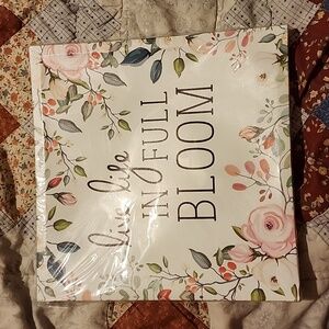 Special Moments Live Life In Full Bloom Wall Art